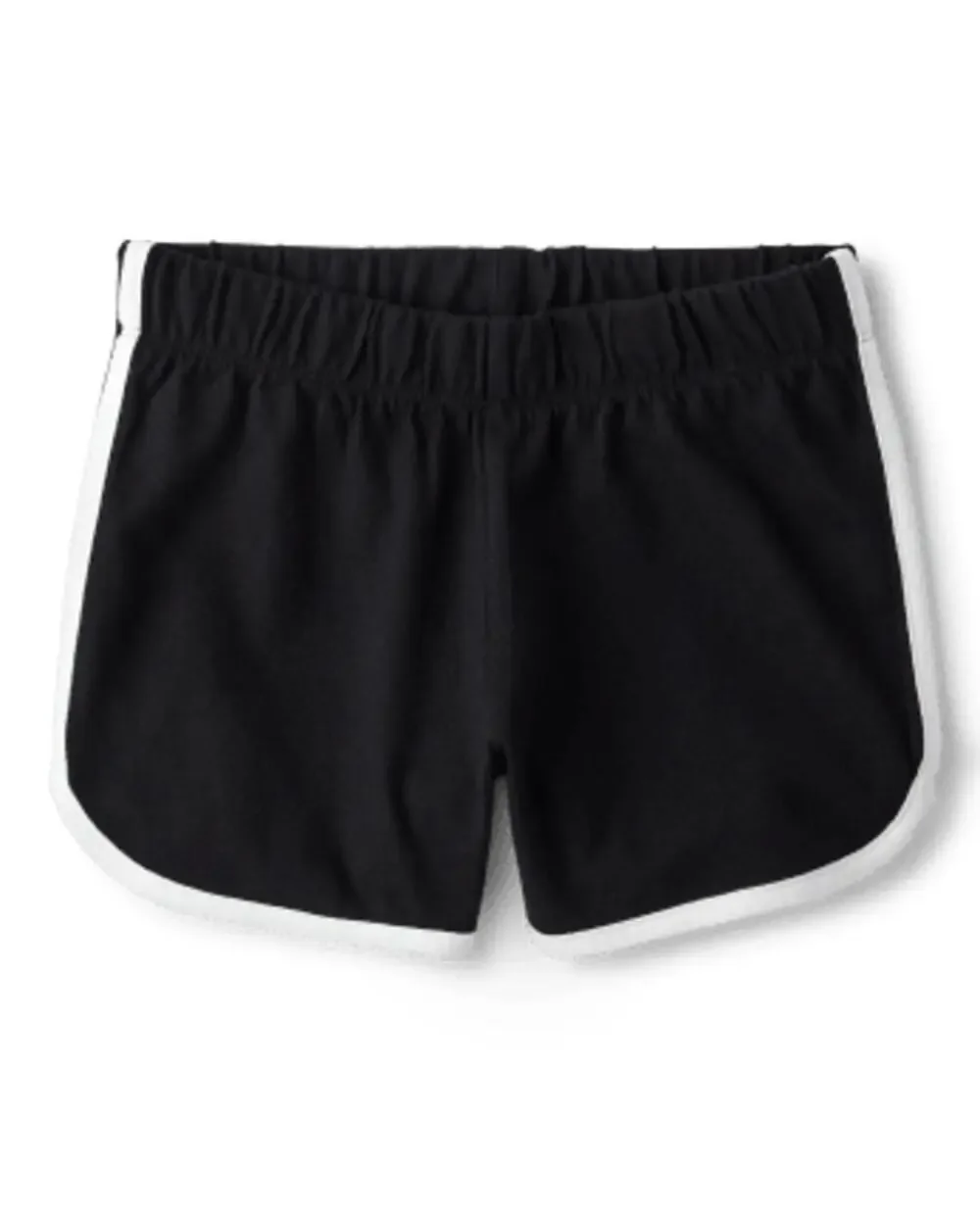 The Children's Place Girls Black Athletic Pull-On Shorts Youth Size Medium 7/8